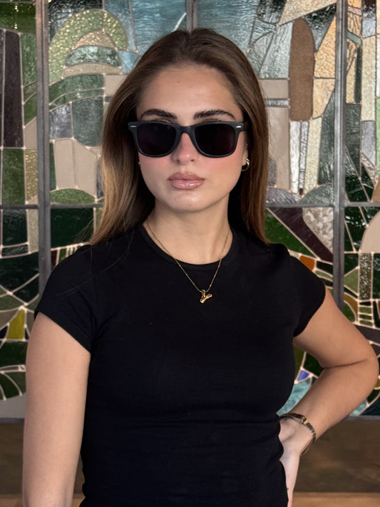 Lord Unisex Siyah Güneş Gözlüğü - Mat Siyah