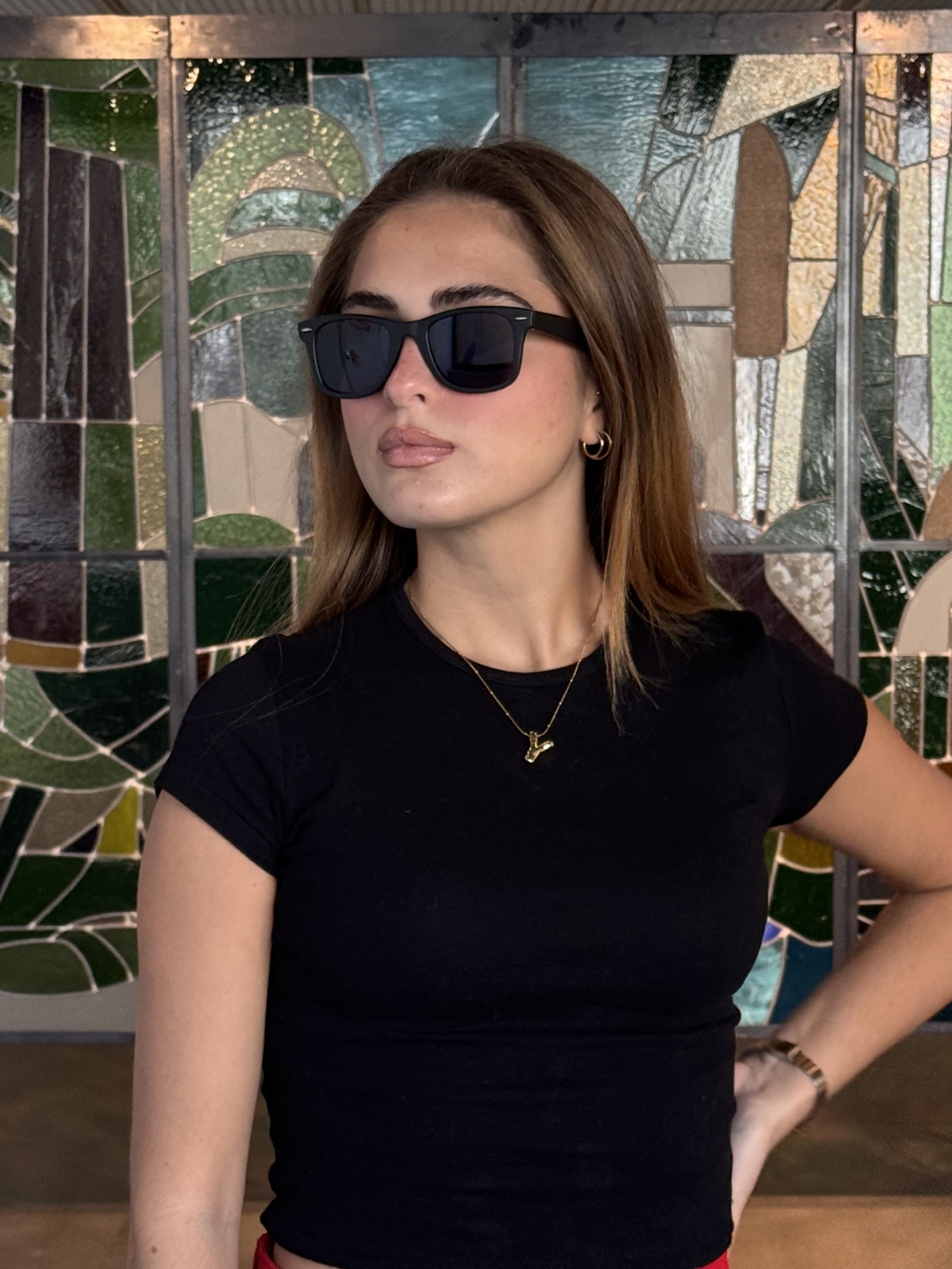 Lord Unisex Siyah Güneş Gözlüğü - Mat Siyah