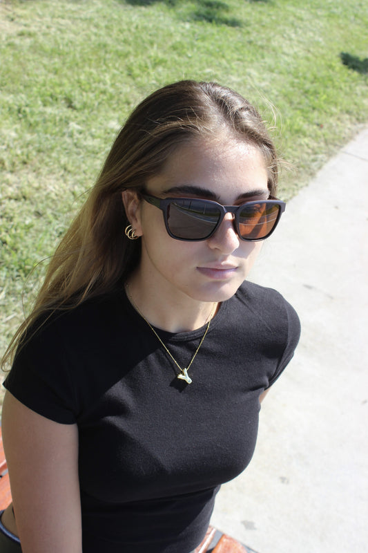 Tegan Unisex Güneş Gözlüğü - Kahverengi